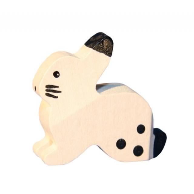 Trauffer 1316 Hase sitzend weiss - Bild 1