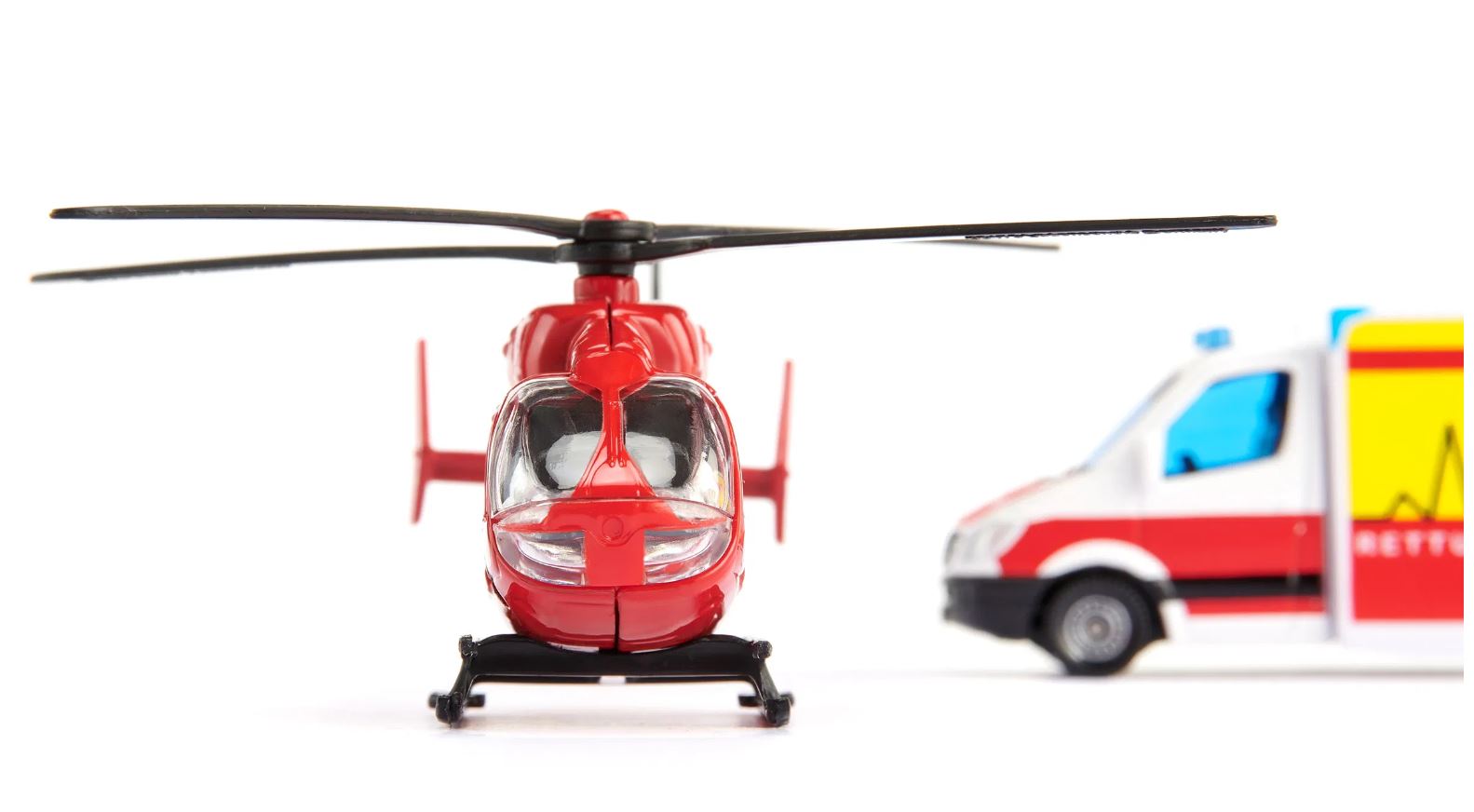 Siku Mercedes-Benz Rettungswagen & Helikopter 01.748 - Bild 5
