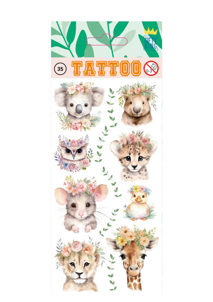 Tattoos Sweet Animals - Bild 1