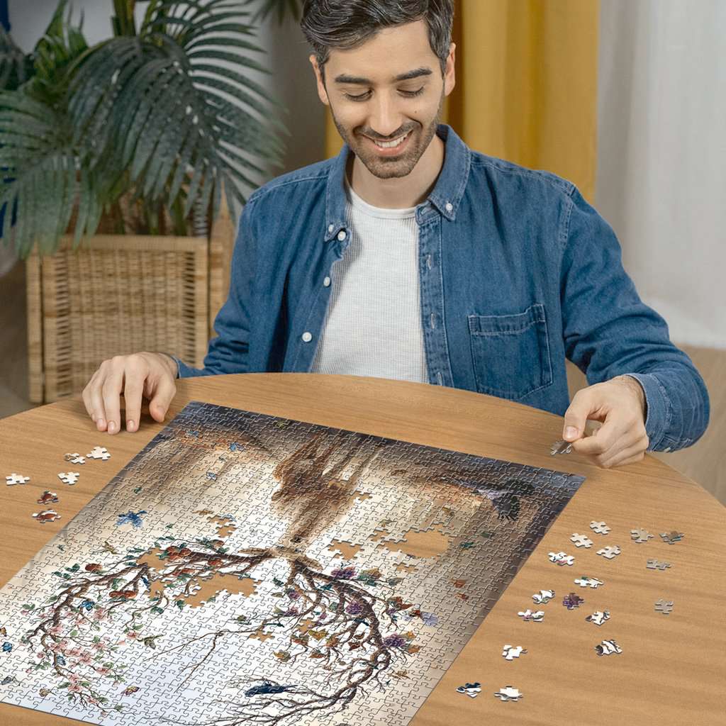 Puzzle 1000 Teile Magischer Hirsch 00.459 - Bild 3