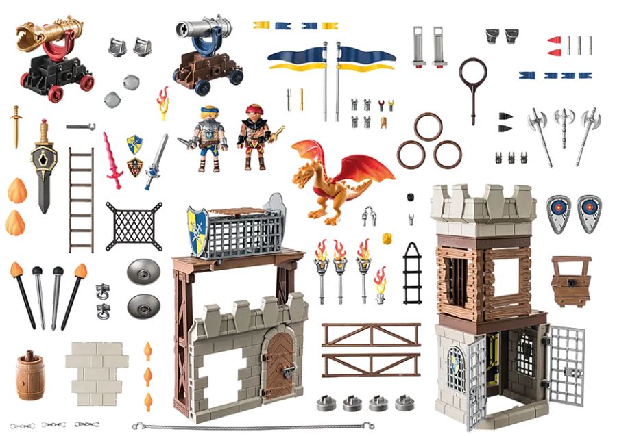 PLAYMOBIL Novelmore vs. Burnham Raiders - Turnierarena 71298 - Bild 3