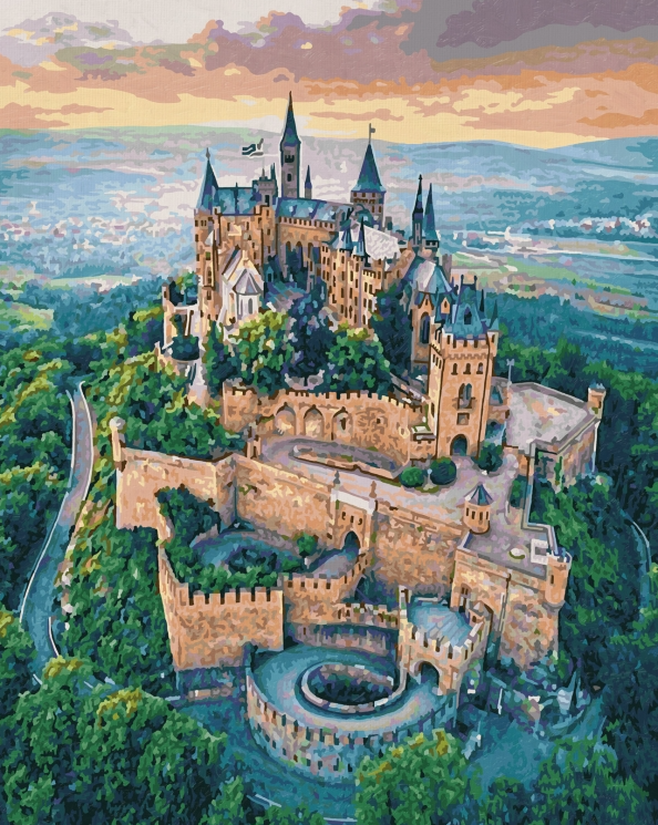 Schipper Burg Hohenzollern 40x50cm - Bild 2
