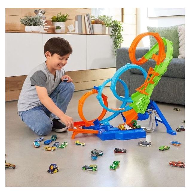 Hot Wheels Action 4 Loopings Crash Gefahr - Bild 3