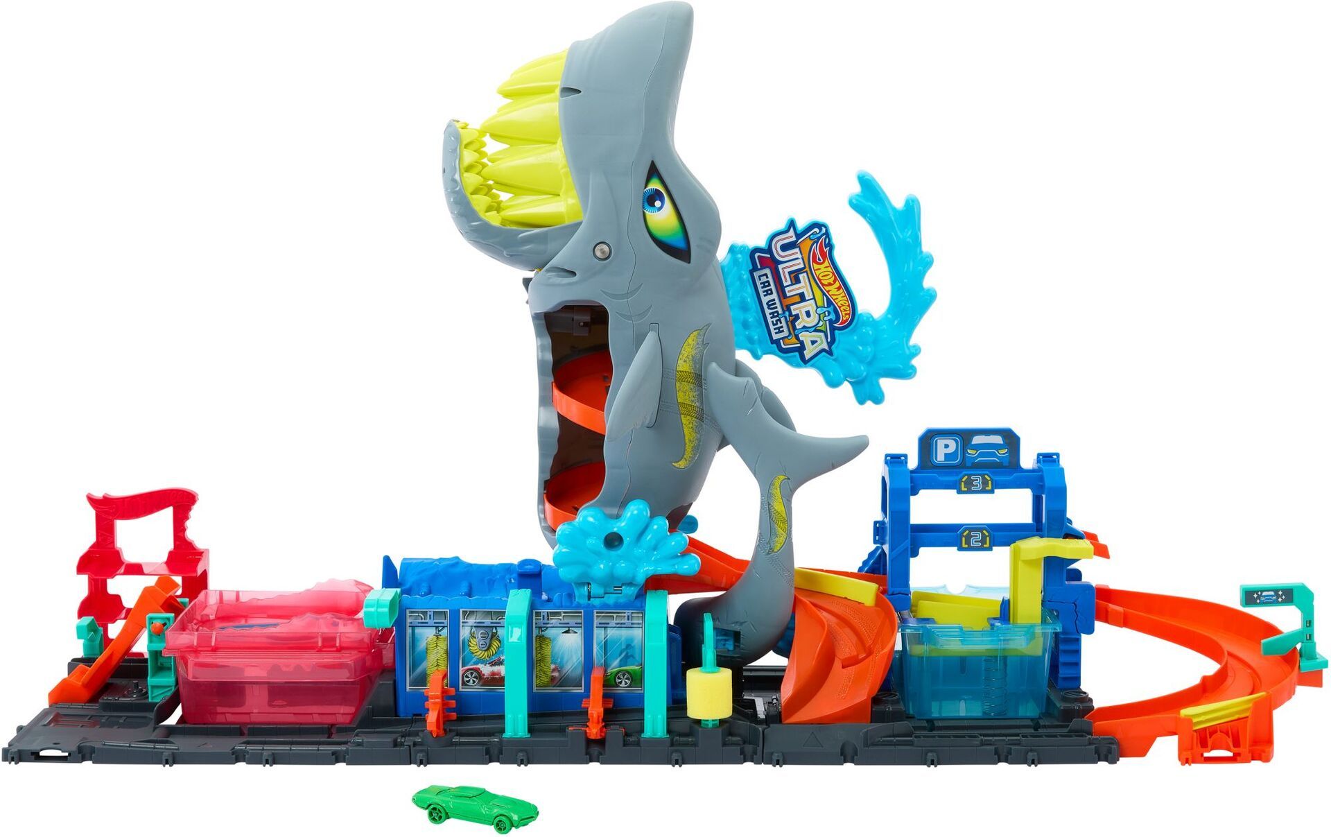 Hot Wheels City Ultimative Hai Waschanlage - Bild 2