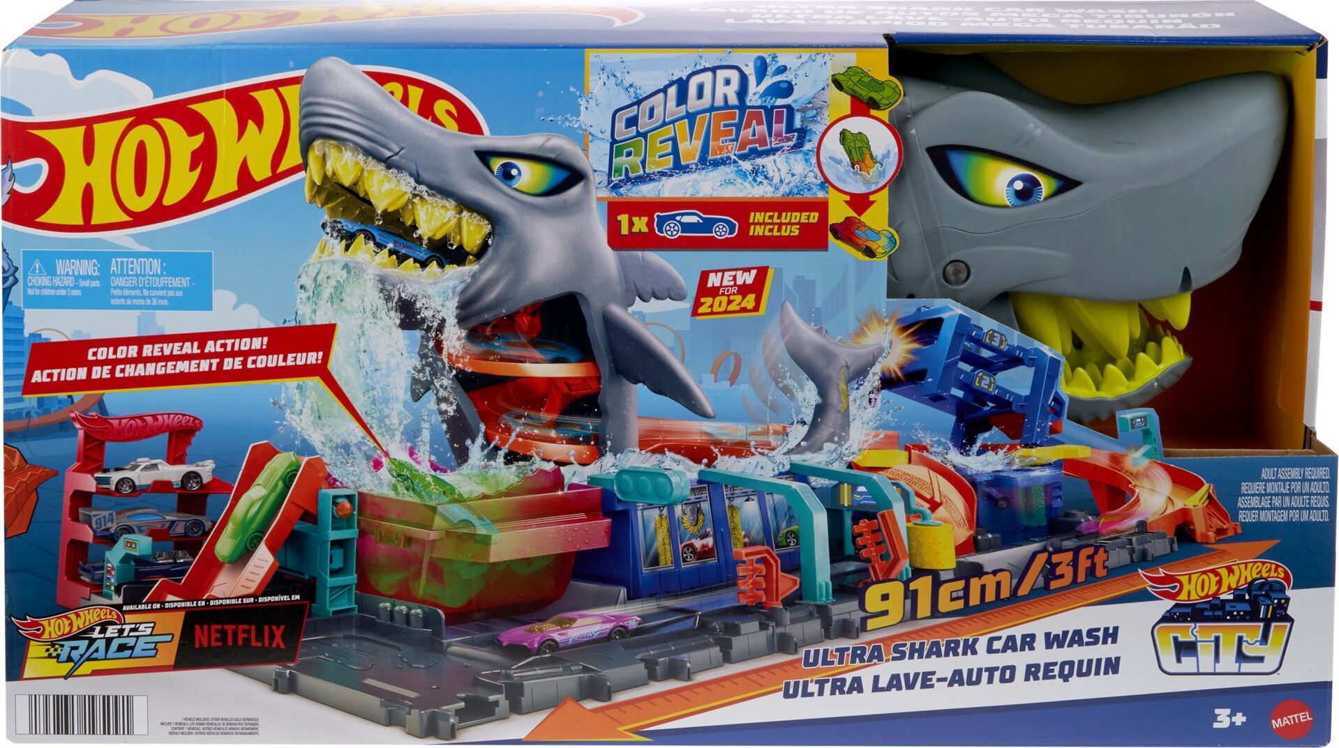 Hot Wheels City Ultimative Hai Waschanlage - Bild 1