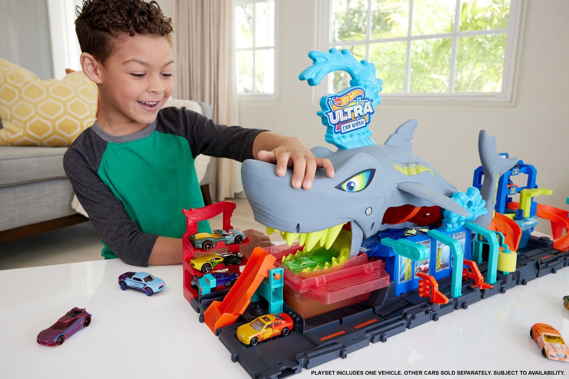 Hot Wheels City Ultimative Hai Waschanlage - Bild 5