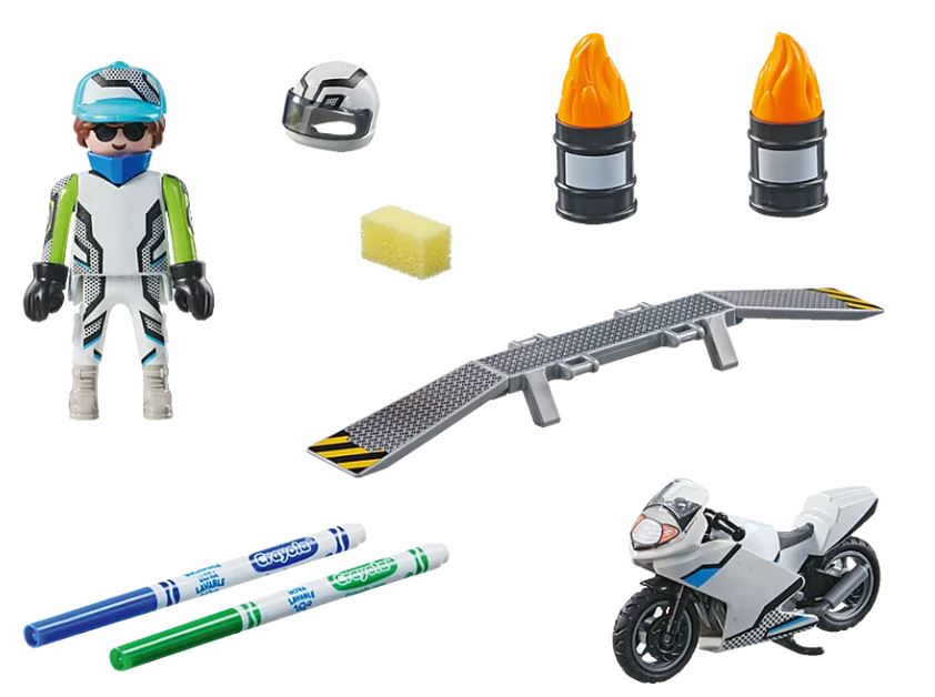 PLAYMOBIL Color Motorrad 71377 - Bild 3