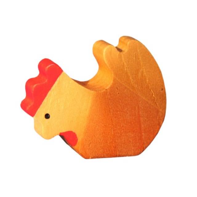 Trauffer 1302 Huhn fressend - Bild 1