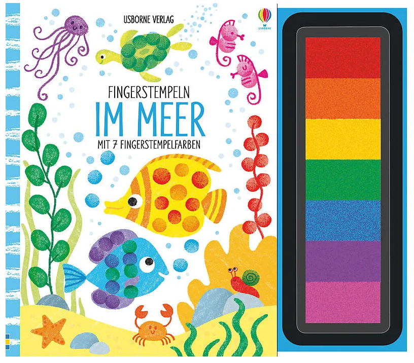 Fingerstempeln Im Meer - Bild 1
