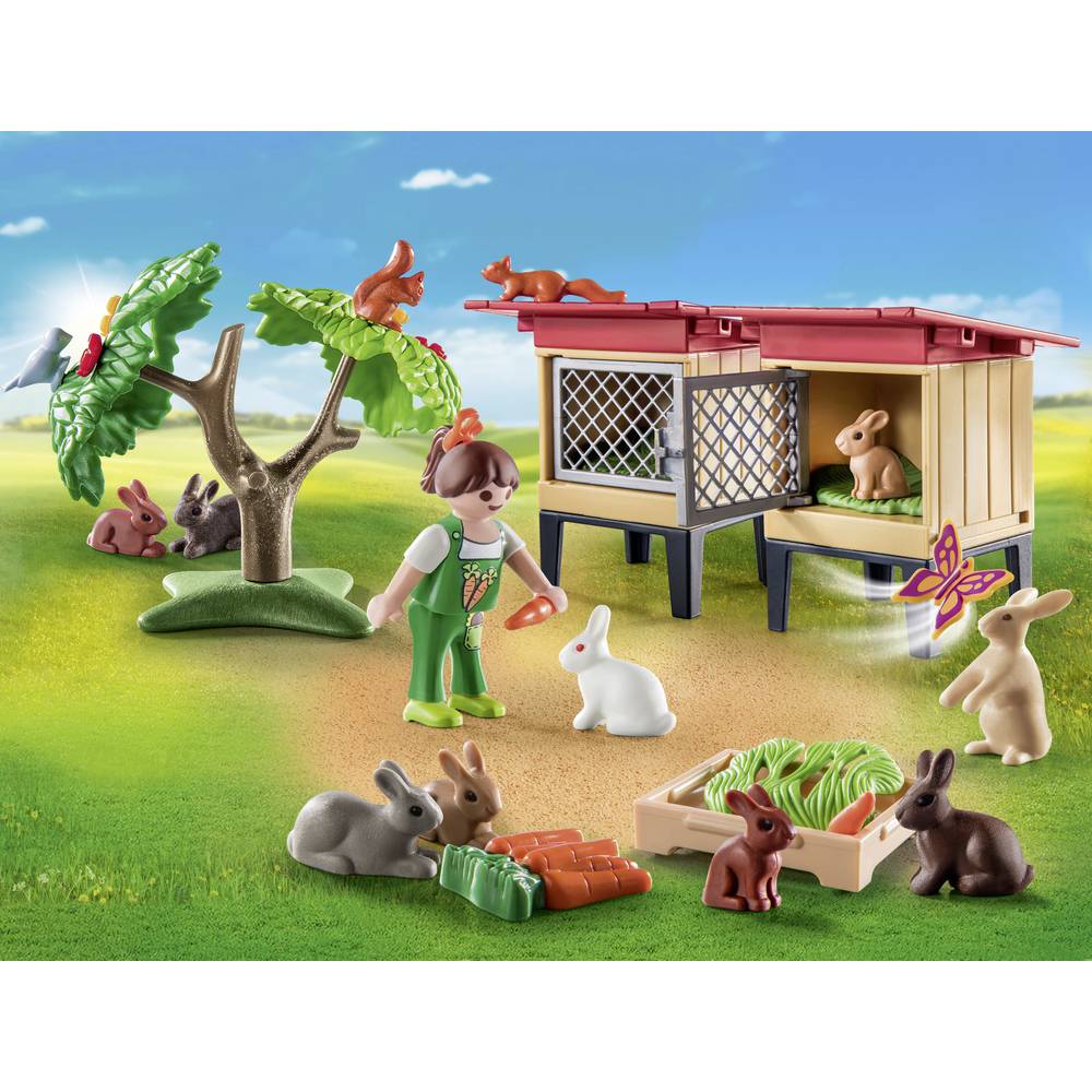 PLAYMOBIL Kaninchenstall 71252 - Bild 5