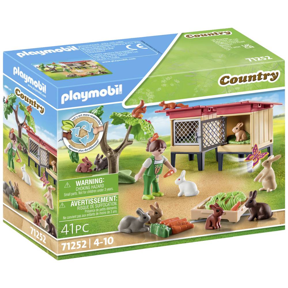 PLAYMOBIL Kaninchenstall 71252 - Bild 1