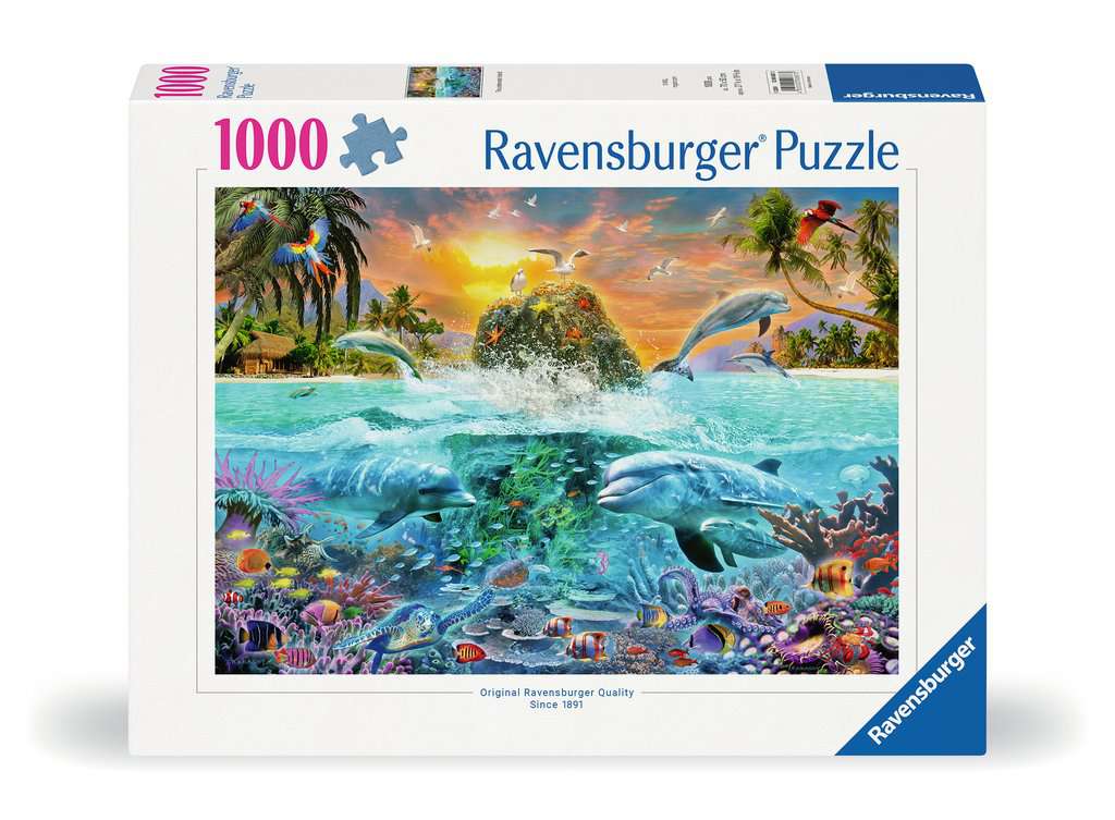 Puzzle 1000 Teile Unterwasserinsel 00.887 - Bild 1