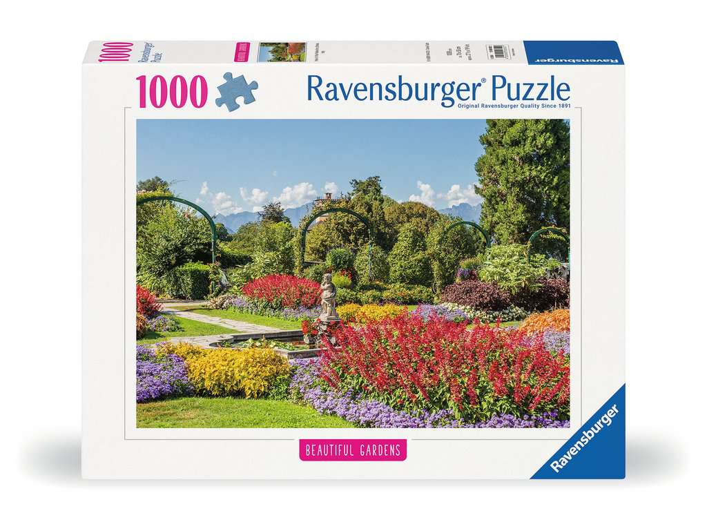 Puzzle 1000 Teile Park of Villa Pallavicino, Stresa, Italy 00.852 - Bild 1