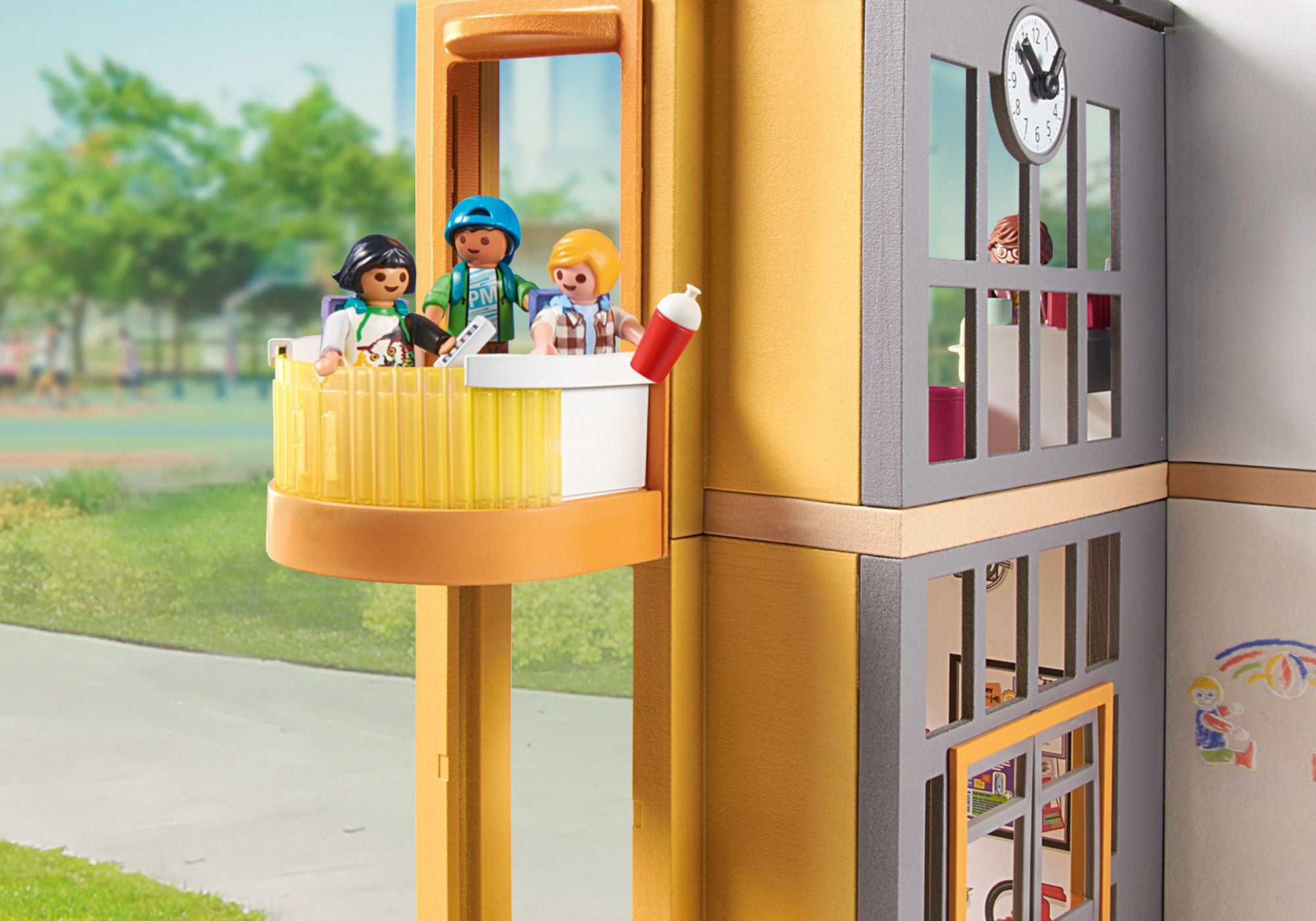 PLAYMOBIL Grosse Schule 71327 - Bild 7