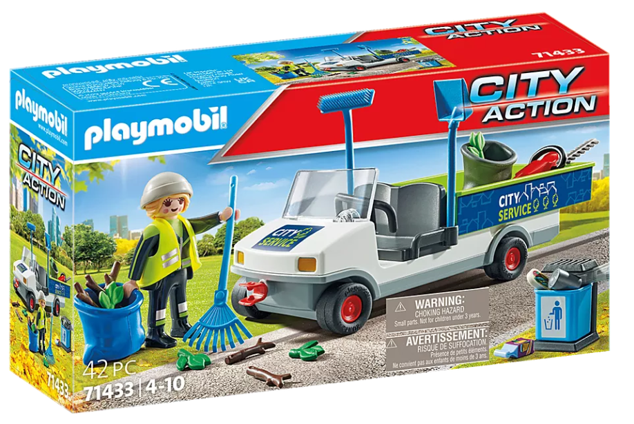 PLAYMOBIL Stadtreinigung mit E-Fahrzeug 71433 - Bild 1