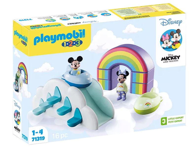 PLAYMOBIL 1.2.3 Disney: Mickys & Minnies Wolkenhaus 71319 - Bild 1