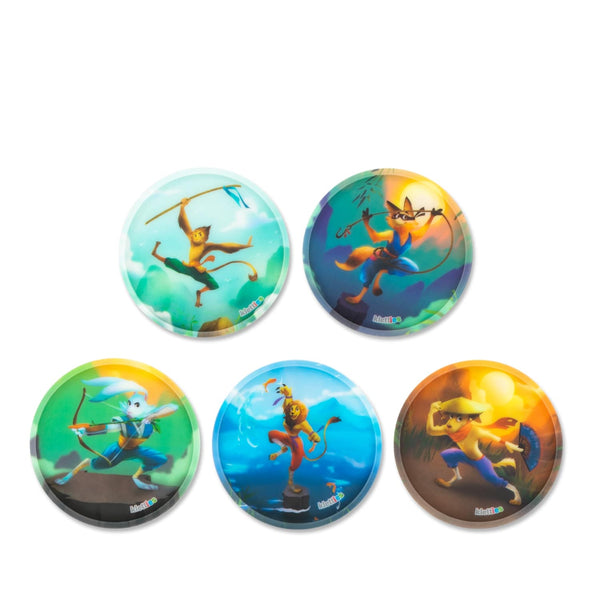 Klettie - Set Ninjas 5-teilig