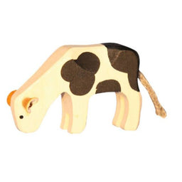 Trauffer 1042 Kalb fressend mit Glocke schwarz
