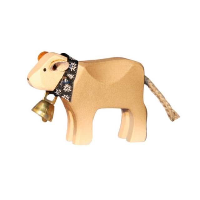 Trauffer 1044 Kalb mit Glocke braun - Bild 1