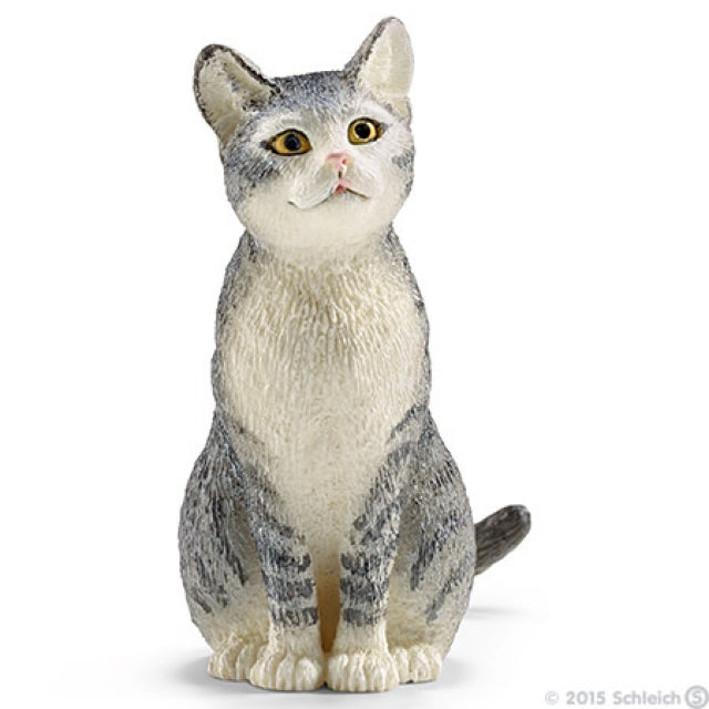Schleich Katze sitzend 13771 - Bild 1