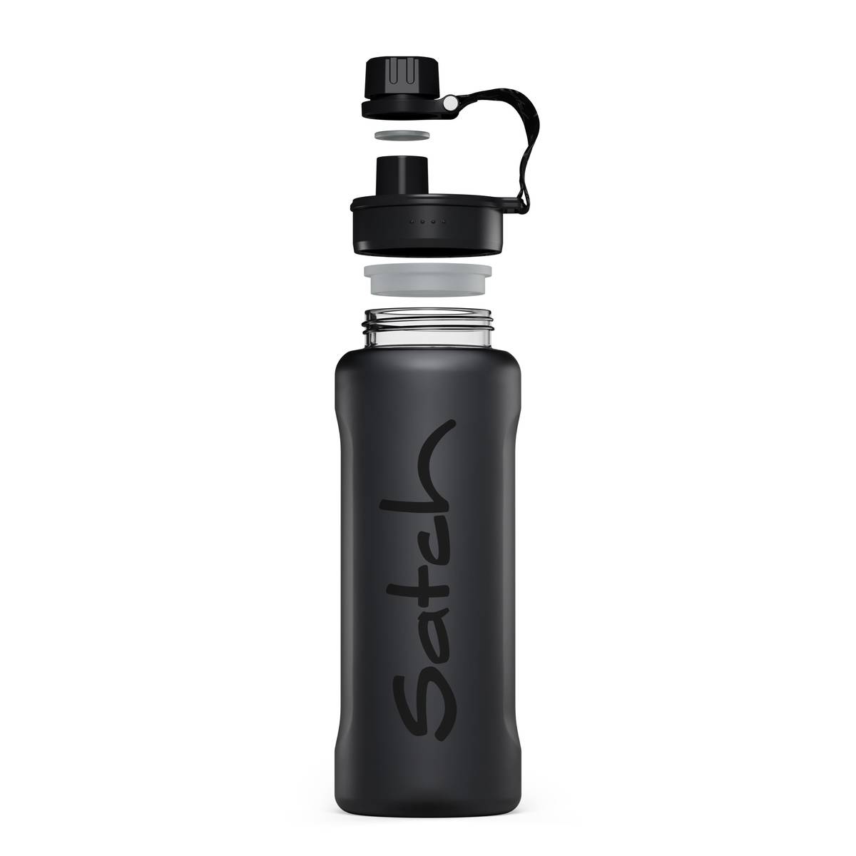 Satch Trinkflasche Tritan XL Black 1000ml - Bild 1