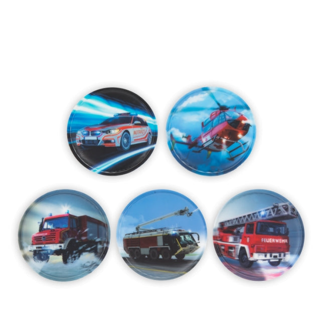 Klettie - Set Feuerwehr 5-teilig - Bild 1