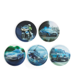 Kletties Set Polizei 5-teilig mit Themenwelt