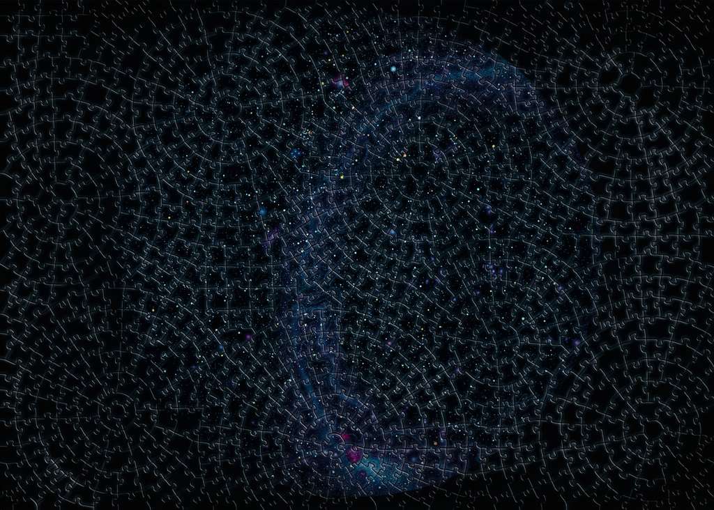 Puzzle 881 Krypt Universe Glow in the Dark 00.240 - Bild 2