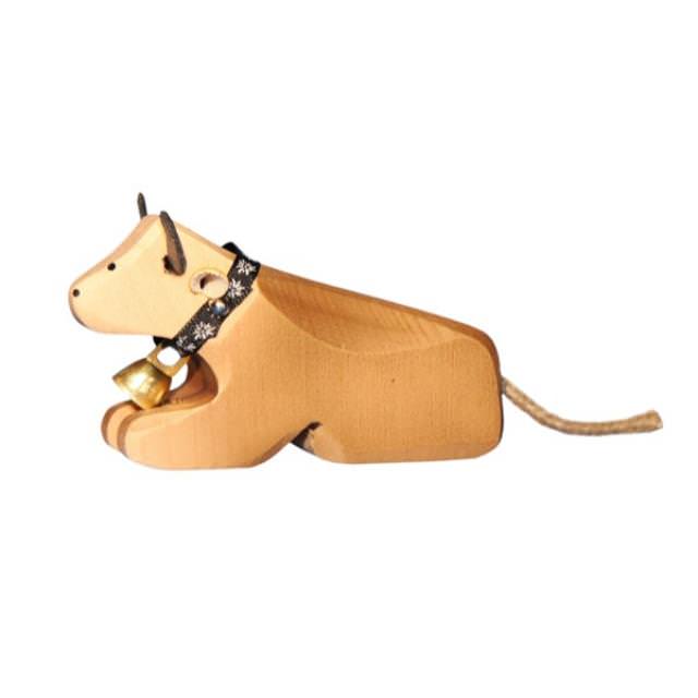 Trauffer 1009 Kuh liegend braun - Bild 1