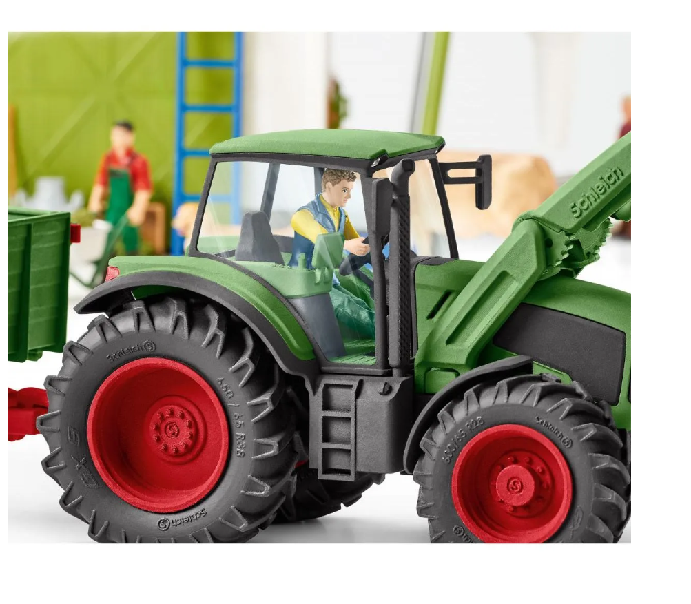 Schleich Farm World Traktor mit Anhänger 42379 - Bild 4
