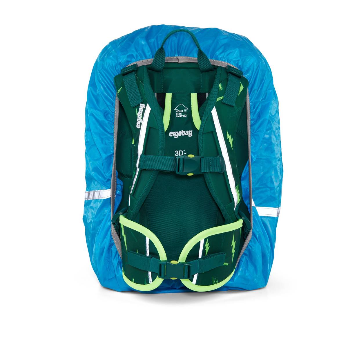 Ergobag Regencape blau - Bild 3