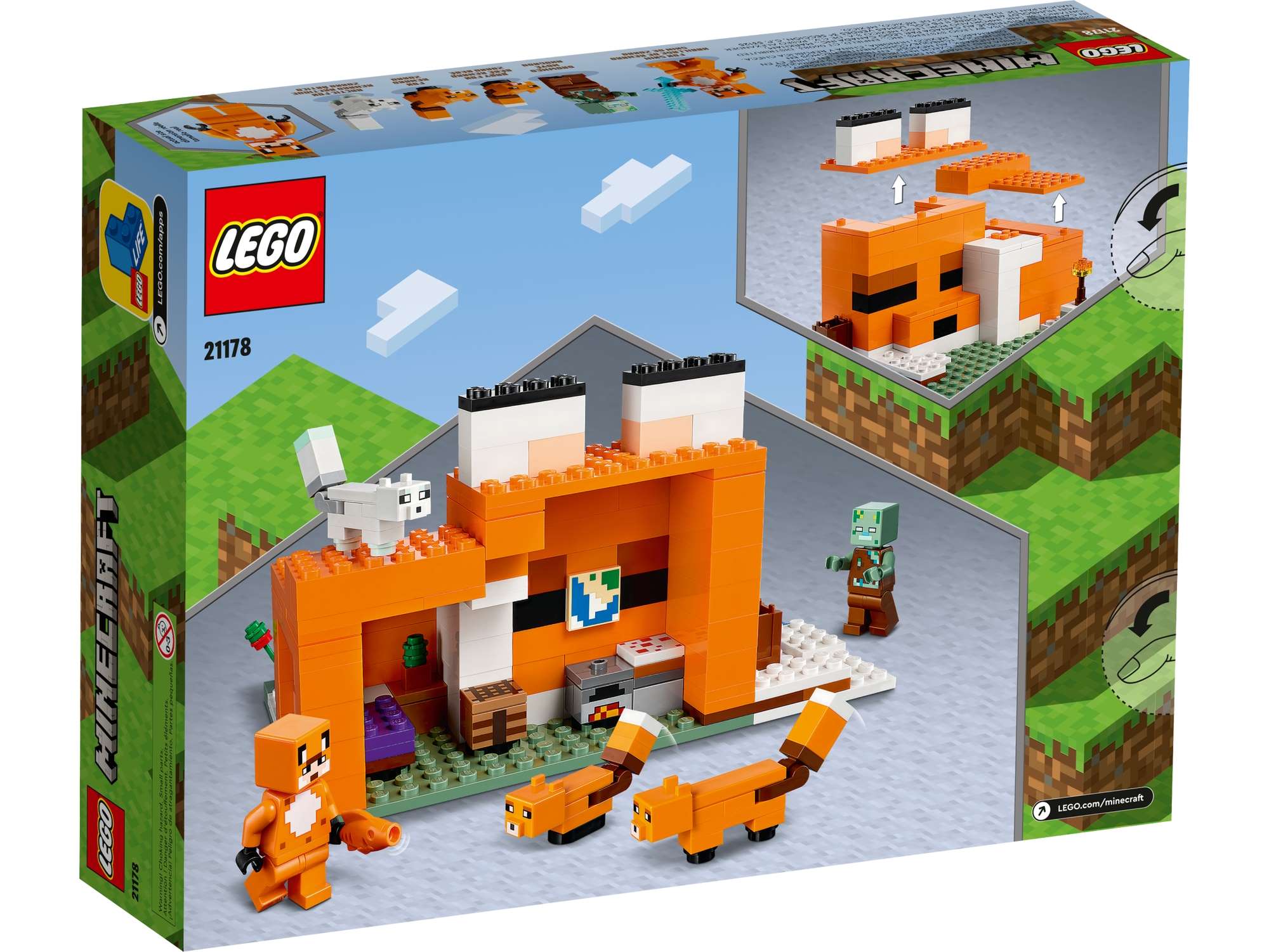LEGO Minecraft™ Die Fuchs Lodge 21178 - Bild 6