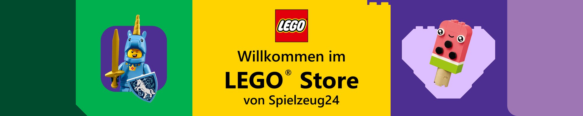 Willkommen im LEGO Store von Spielzeug24