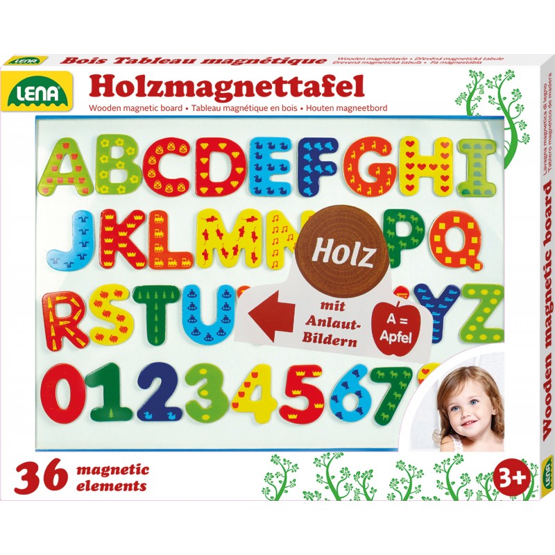 Holz Magnettafel 44 x 35cm - Bild 1