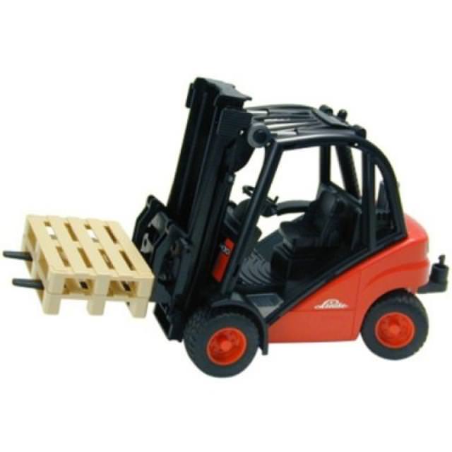 Bruder 02511 Linde Gabelstapler H30D - Bild 1