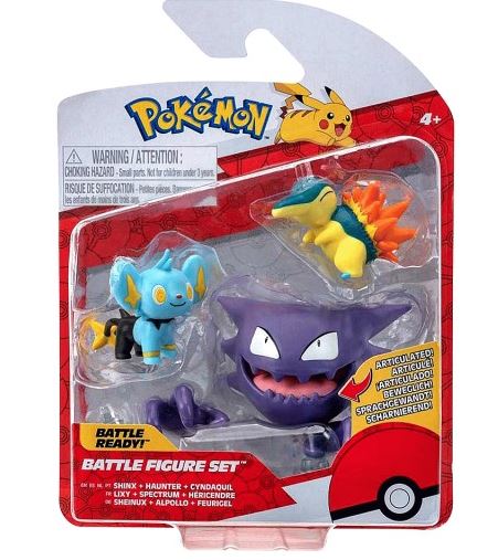 Pokémon Battle Figuren Dreierpack Battle Ready - Bild 6