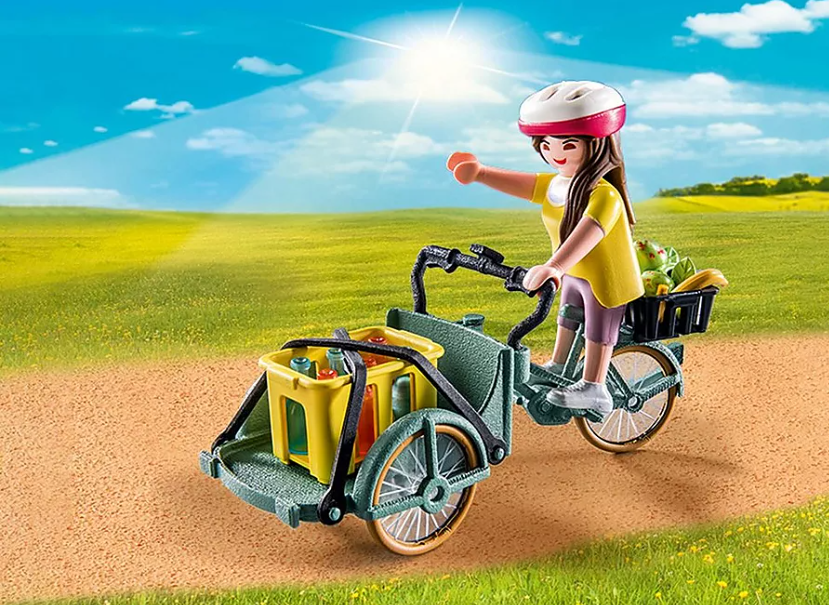 PLAYMOBIL Lastenfahrrad 71306 - Bild 3