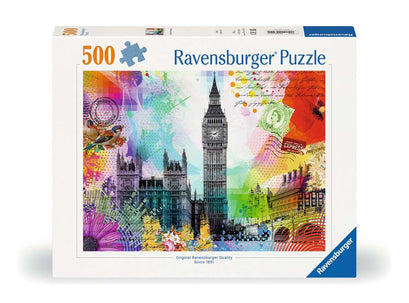 Puzzle 500 Teile Grüsse aus London 00.309