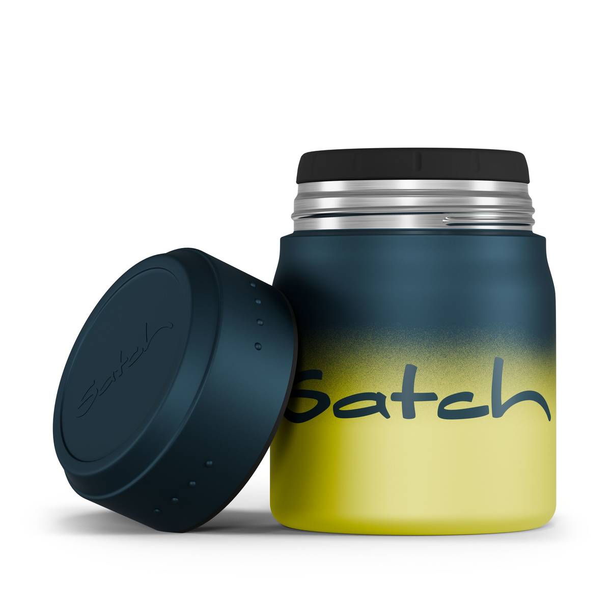 Satch Thermo Lunchbox  Blue Graffiti - Bild 1