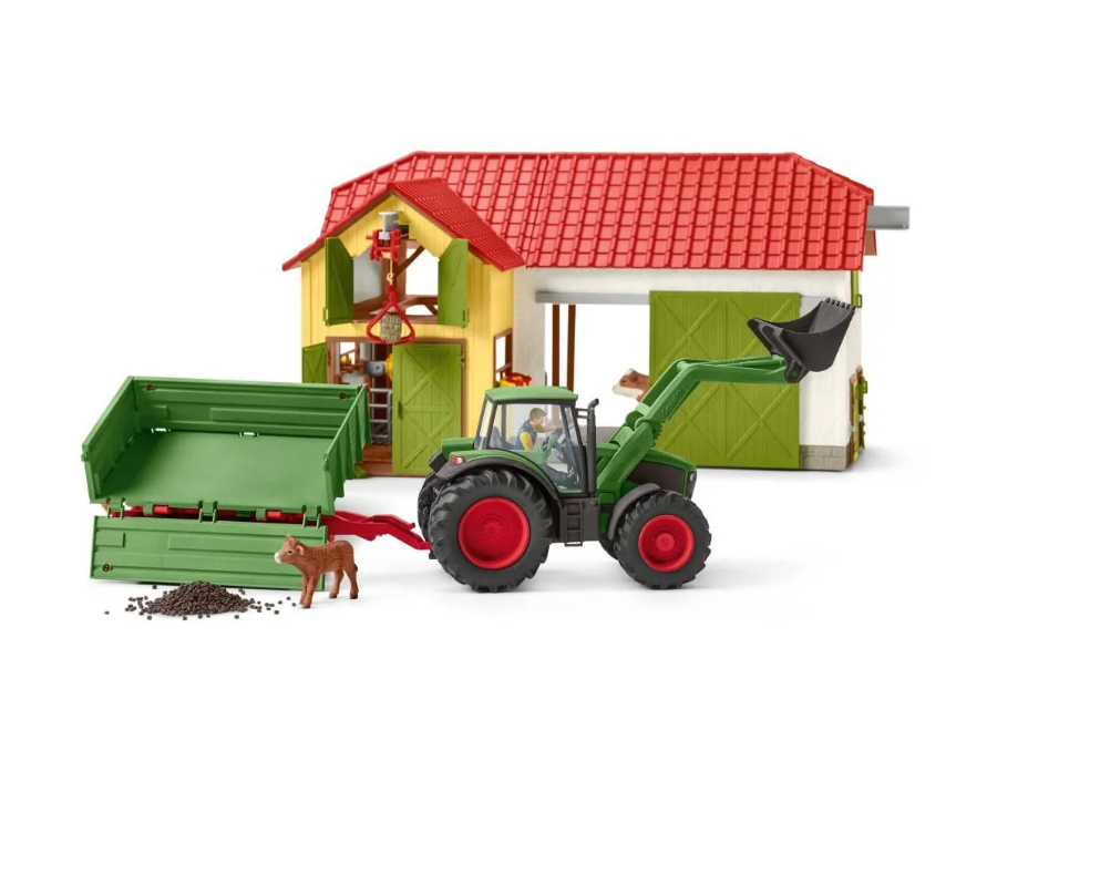 Schleich Farm World Traktor mit Anhänger 42379 - Bild 3