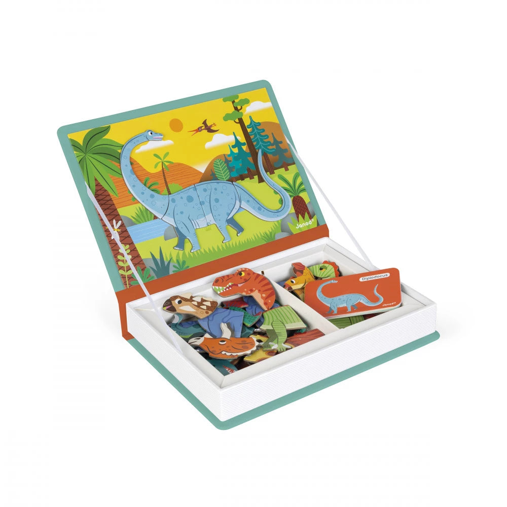Janod  Magnetbuch Dinosaurier - Bild 3