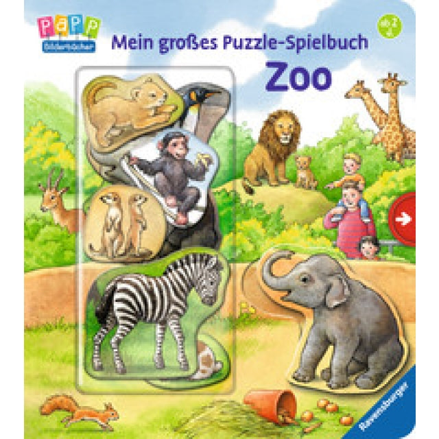 Mein grosses Puzzlebuch Zoo - Bild 1