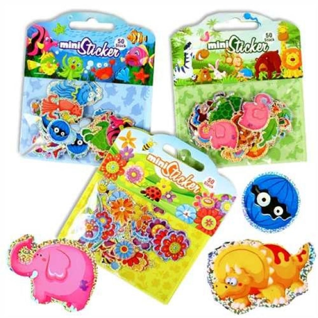 Mini Sticker 50 Stück - Bild 3