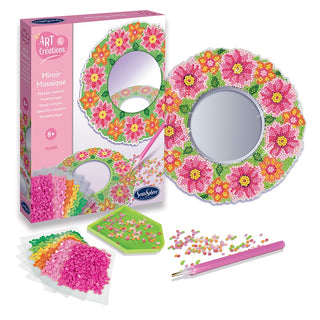 Art Creation Mosaikspiegel Blumen