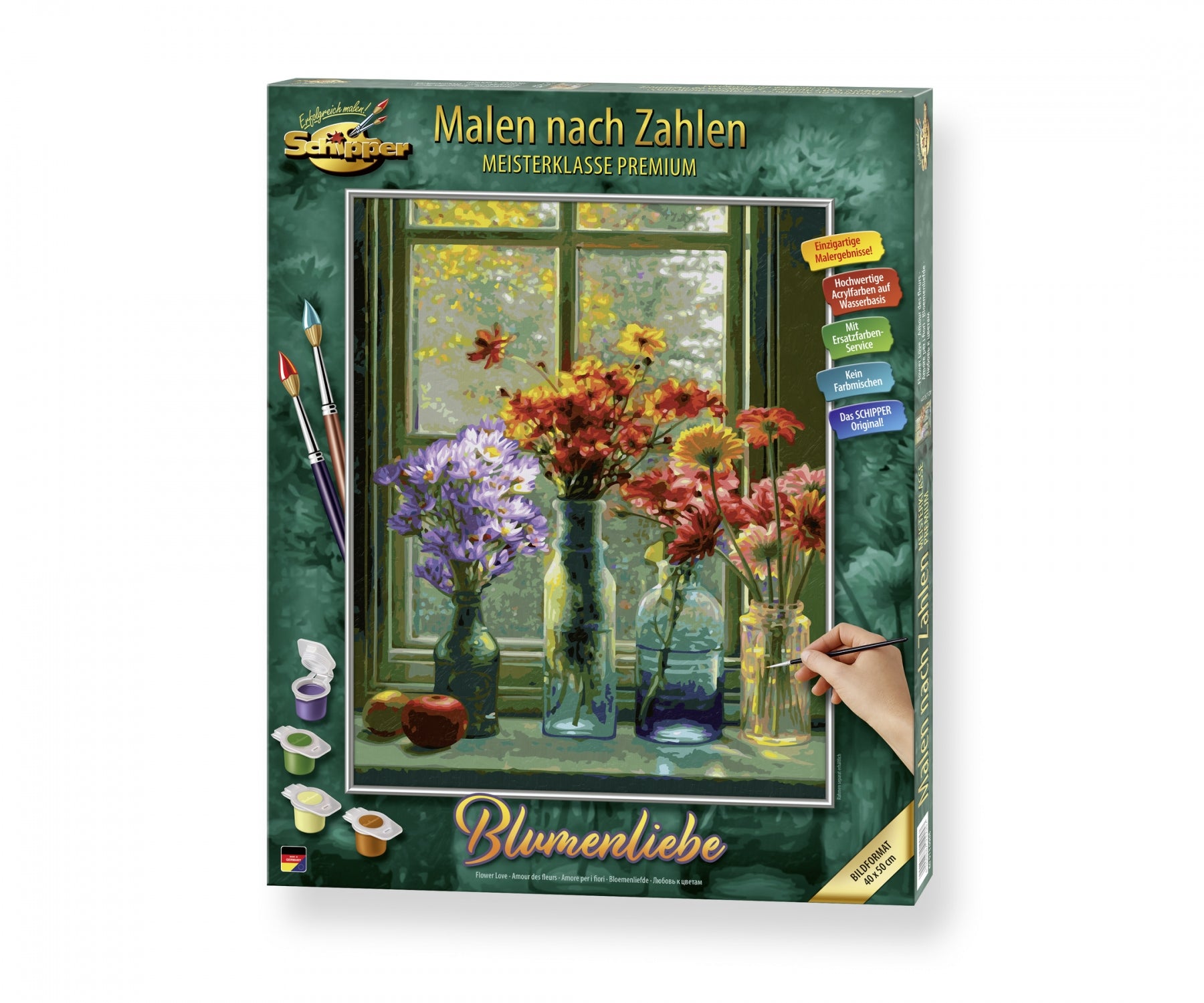 Schipper Blumenliebe 40x50cm - Bild 1