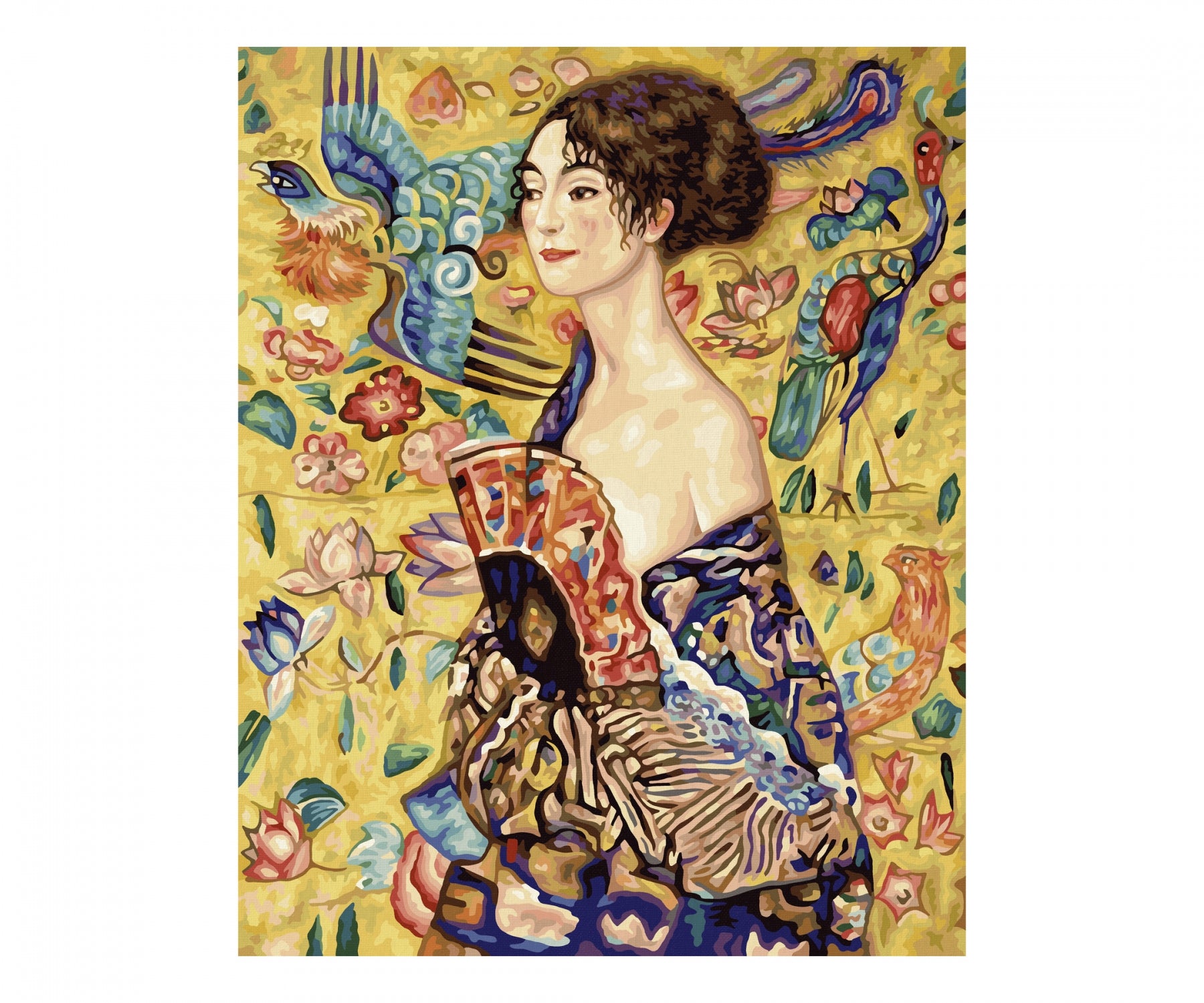 Schipper Dame mit Fächer 40x50cm - Bild 2