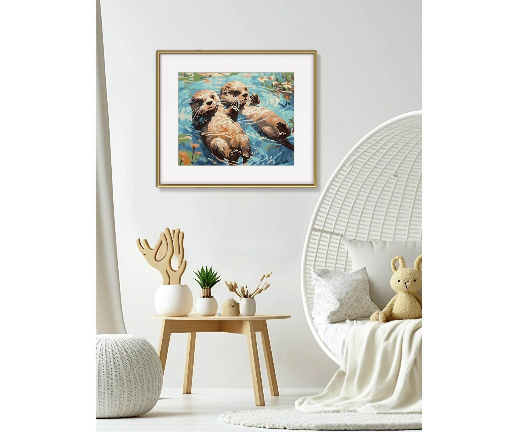 Schipper Otterpärchen 24x30cm - Bild 2