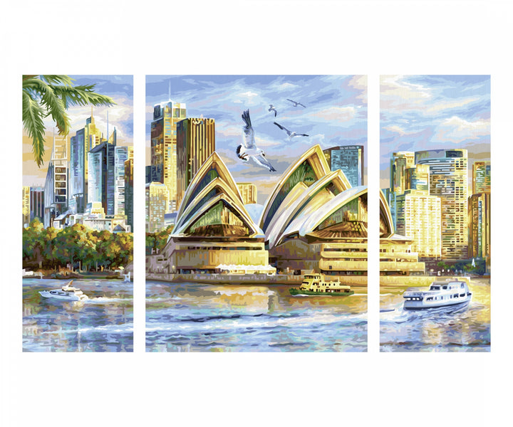 Schipper Sydney Triptychon 50x80cm