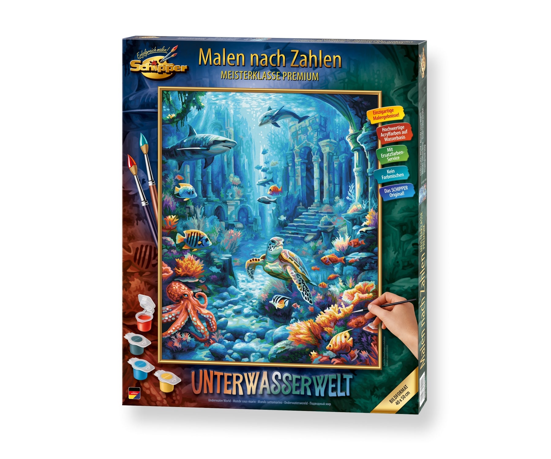 Schipper Unterwaserwelt 40 x 50 cm - Bild 3
