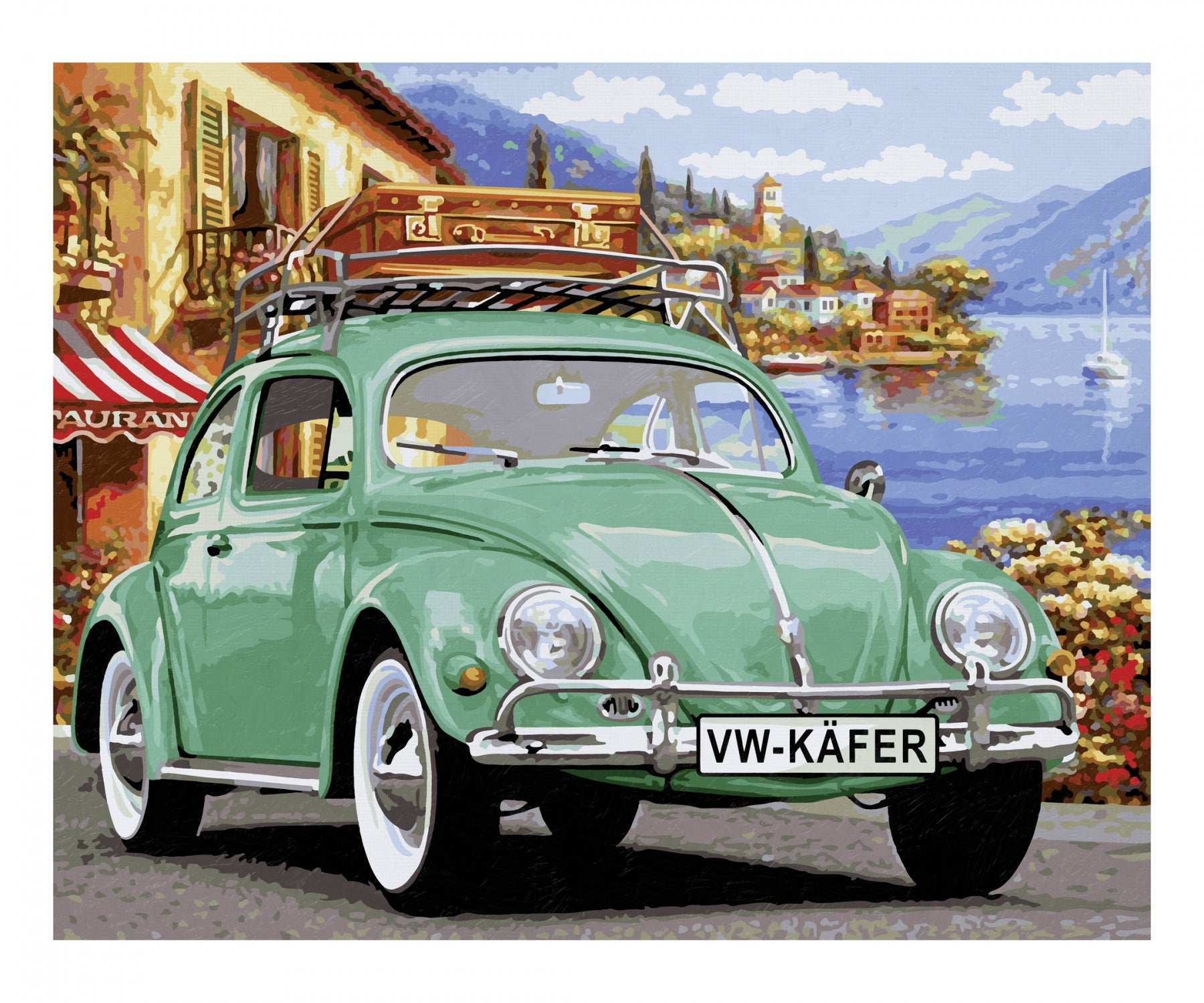 Schipper Volkswagen Käfer 40x50cm - Bild 2